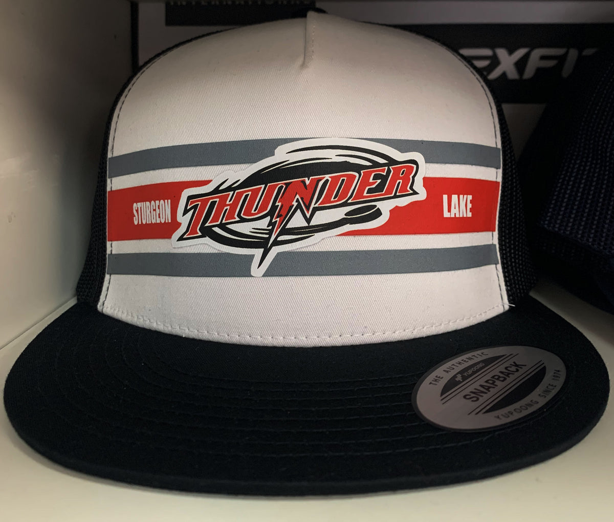 *NEW* Five Panel Team Mesh Back Hat Thunder Lindsay Sportsline
