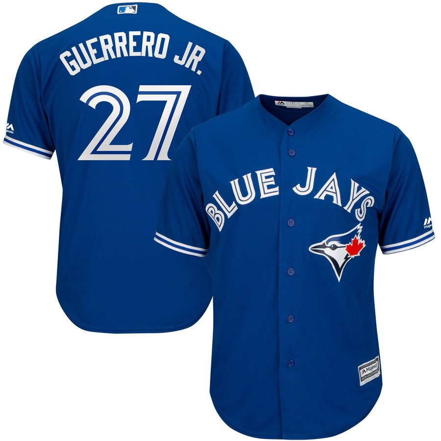 Majestic blue jays jersey outlet