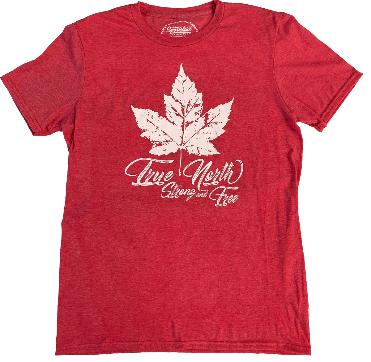 True North Strong Free Vintage Tee Lindsay Sportsline Custom Wear