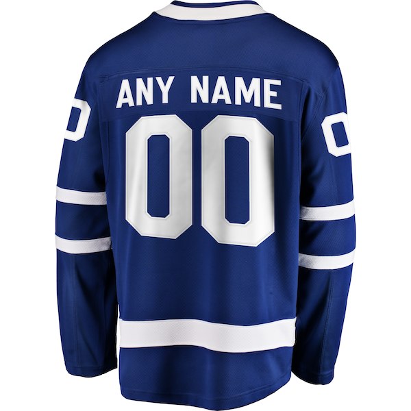  Fanatics Toronto Maple Leafs Blank Breakaway Blue Royal Away  Jersey : Sports & Outdoors