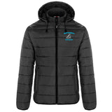 Bobcaygeon Skating Club Glacial Ladies Puffy Jacket with Detachable Hood - Embroidered