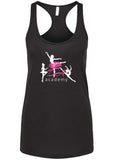 Dancing Angels Racerback Tank - LADIES - Printed