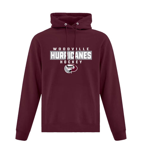 Woodville Hurricanes Team Fleece Hoodie (CUSTOMIZED WITH NUMBER *OPTIONAL)
