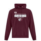 Woodville Hurricanes Team Fleece Hoodie (CUSTOMIZED WITH NUMBER *OPTIONAL)
