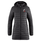 Ladies Ice Fyre Full Length Puffy Jacket w/ Detachable Hood