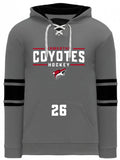 Coyotes Team Performance Hockey Lace Hoodie