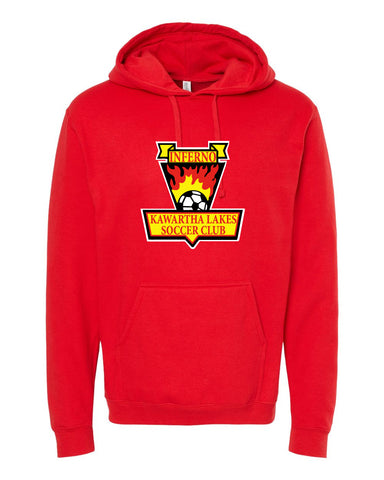 Kawartha Inferno Soccer Premium Soft Fleece Hoodie