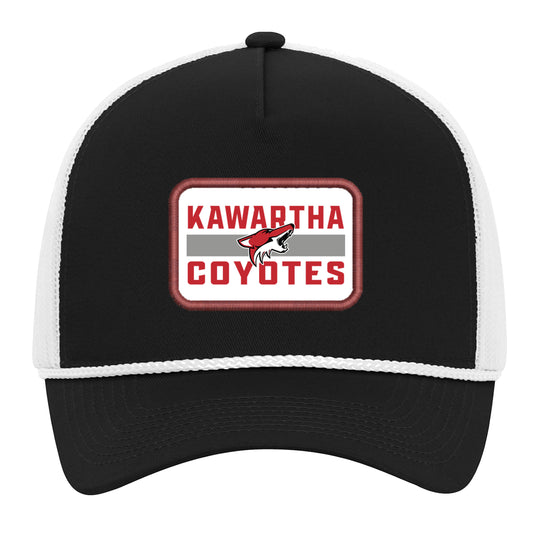 Kawartha Coyotes Mesh Back Rope Hat - Patch