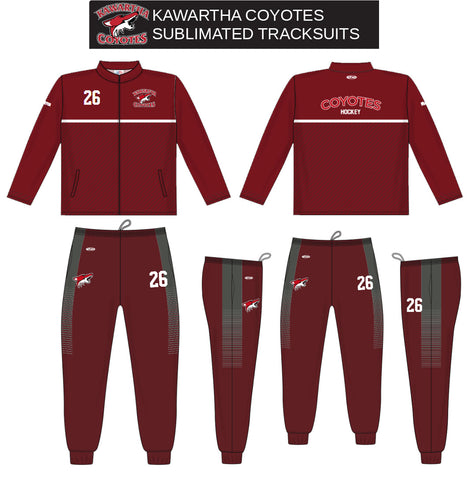 Kawartha Coyotes - SUBLIMATED WINDSUITS