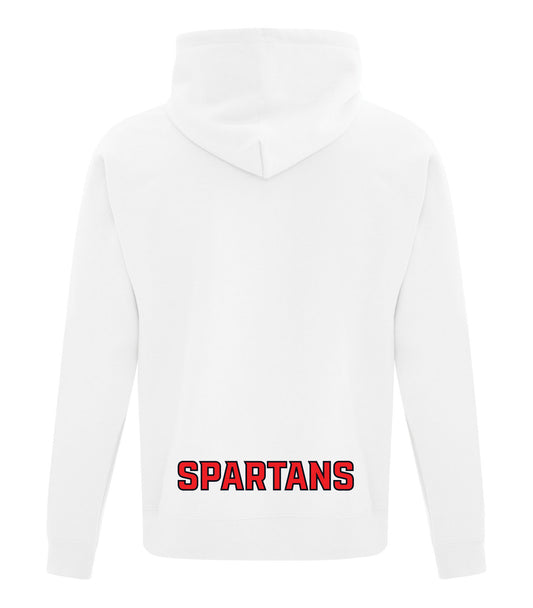 LCVI Spartans Fleece Hoodie (White)