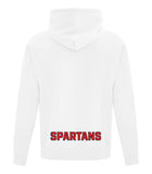 LCVI Spartans Fleece Hoodie (White)