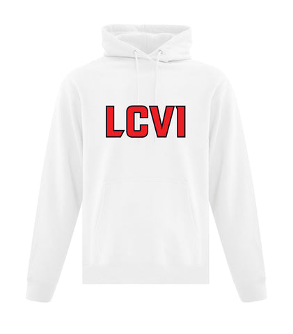 LCVI Spartans Fleece Hoodie (White)