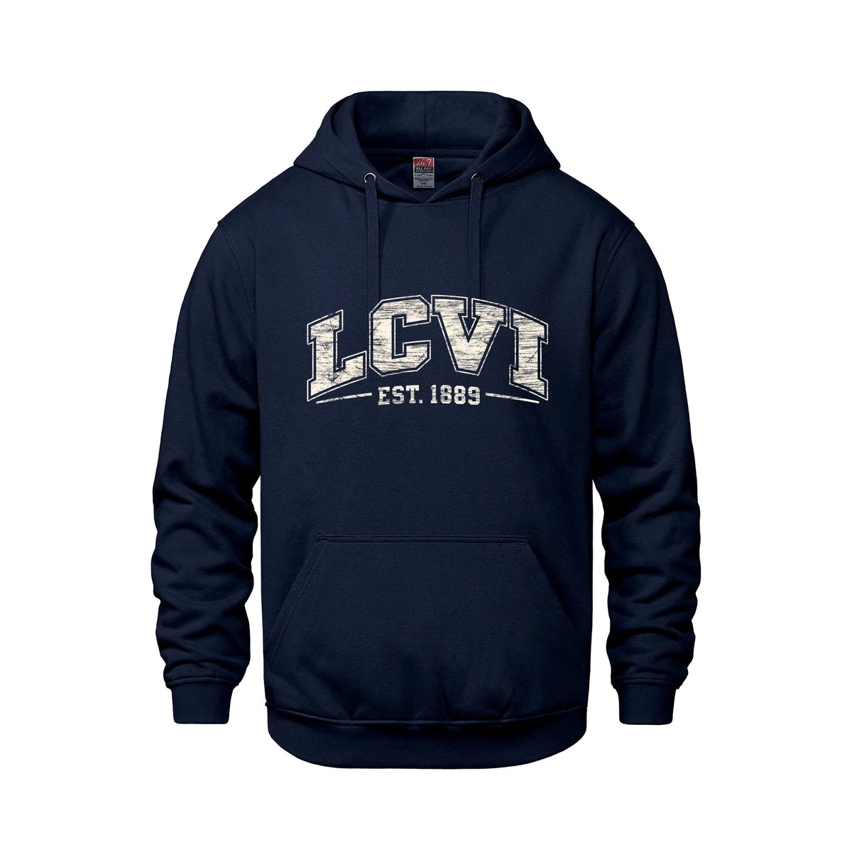 LCVI Vintage Print Hoodie
