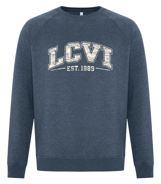 LCVI Vintage Print Crewneck Sweatshirt