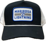 Mariposa Lightning Mesh Back Rope Hat - Patch