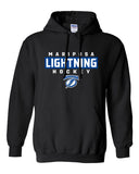 Mariposa Lightning Team Fleece Hoodie (CUSTOMIZED WITH NUMBER *OPTIONAL)