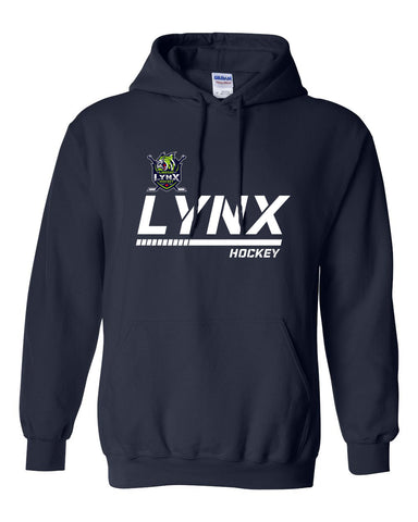 Lindsay Lynx Team Fleece Hoodie (CUSTOMIZED WITH NUMBER *OPTIONAL)