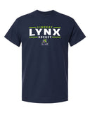 Lindsay Lynx Hockey Tee