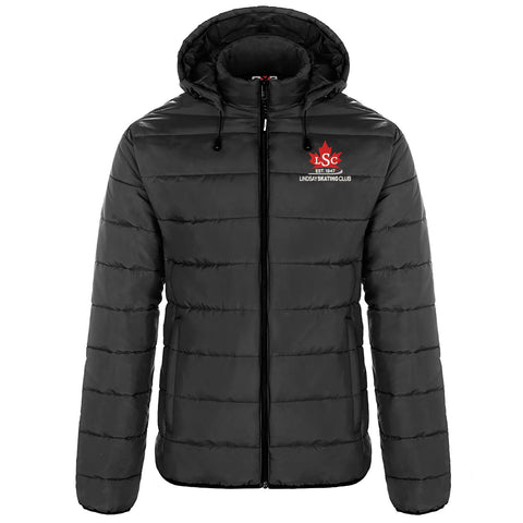 Lindsay Skating Club Glacial Puffy Jacket with Detachable Hood - Embroidered