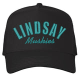 Lindsay Muskies Five-Panel Twill Hat - Embroidered