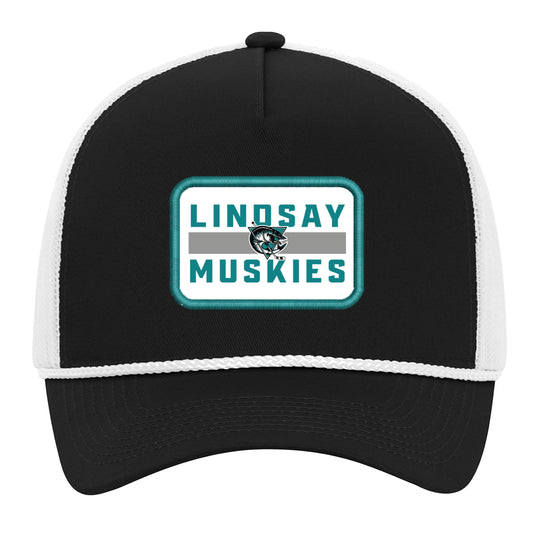 Lindsay Muskies Mesh Back Rope Hat - Patch