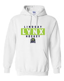 Lindsay Lynx Team Fleece Hoodie (CUSTOMIZED WITH NUMBER *OPTIONAL)