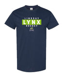Lindsay Lynx Hockey Tee (CUSTOMIZED)