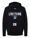 (Under Armour) Mariposa Lightning Icon Hockey Hoodie