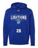 (Under Armour) Mariposa Lightning Icon Hockey Hoodie