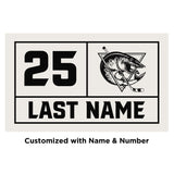 Lindsay Muskies Hockey Bag Tag (Insert)