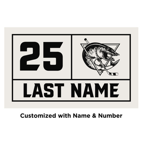 Lindsay Muskies Hockey Bag Tag (Insert)