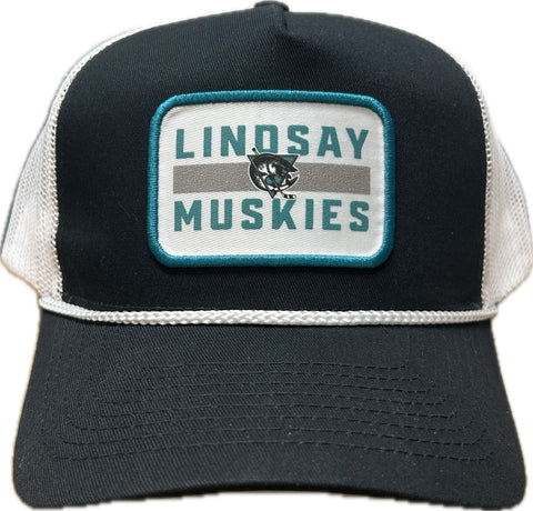 Lindsay Muskies Mesh Back Rope Hat - Patch
