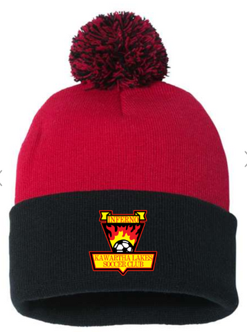 Kawartha Inferno Pom Pom Toque