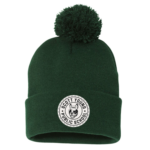 Scott Young School Pom Pom Toque