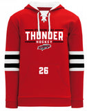 Sturgeon Thunder Team Performance Hockey Lace Hoodie