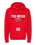 Sturgeon Thunder Team Fleece Hoodie (CUSTOMIZED WITH NUMBER *OPTIONAL)
