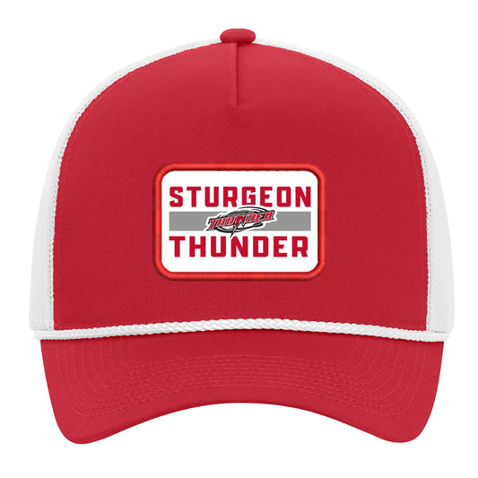 Sturgeon Lake Thunder Mesh Back Rope Hat - Patch