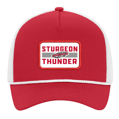 Sturgeon Lake Thunder Mesh Back Rope Hat - Patch