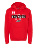 Sturgeon Thunder Team Fleece Hoodie (CUSTOMIZED WITH NUMBER *OPTIONAL)