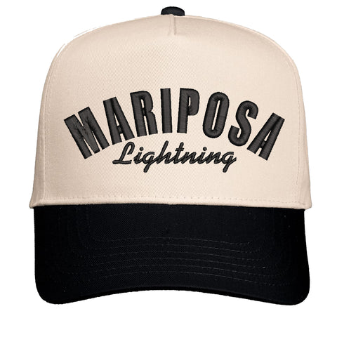Mariposa Lightning Five-Panel Twill Hat - Embroidered