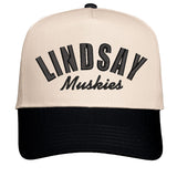 Lindsay Muskies Five-Panel Twill Hat - Embroidered