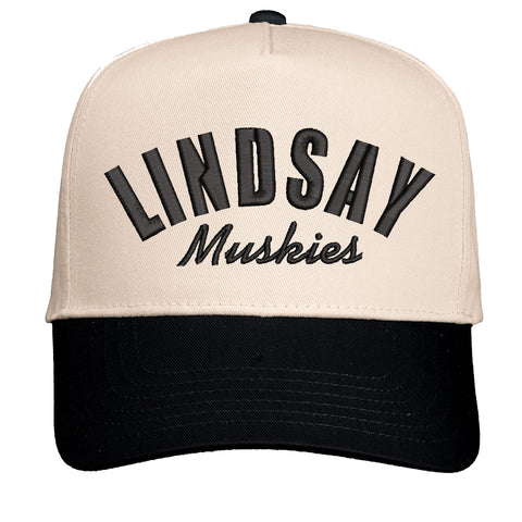 Lindsay Muskies Five-Panel Twill Hat - Embroidered
