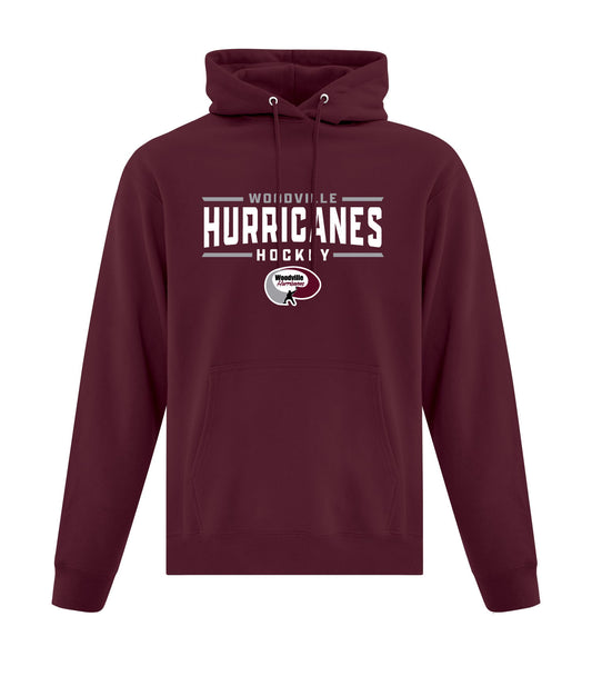 Woodville Hurricanes Team Fleece Hoodie (CUSTOMIZED WITH NUMBER *OPTIONAL)