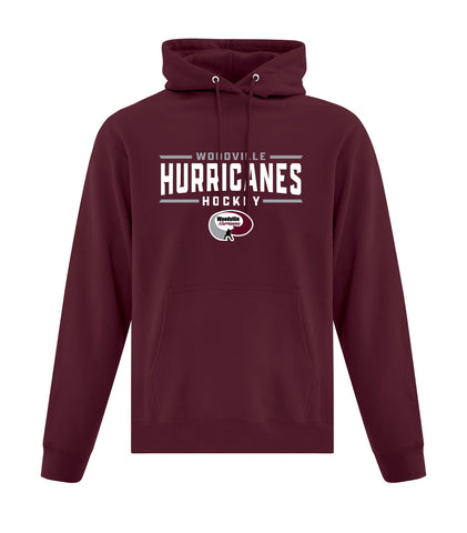 Woodville Hurricanes Team Fleece Hoodie (CUSTOMIZED WITH NUMBER *OPTIONAL)