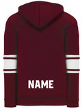 Woodville Hurricanes Team Performance Hockey Lace Hoodie