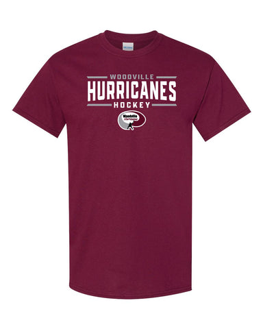 Woodville Hurricanes Hockey Tee