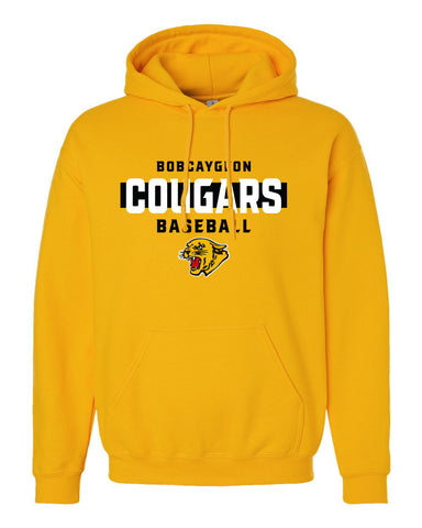 Bobcaygeon Cougars Baseball Fleece Hoodie