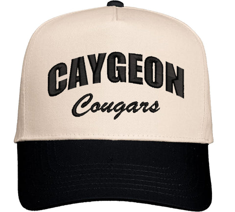 Bobcaygeon Cougars Five-Panel Twill Hat - Embroidered