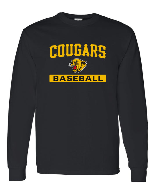 Bobcaygeon Cougars Cotton Long Sleeve Tee