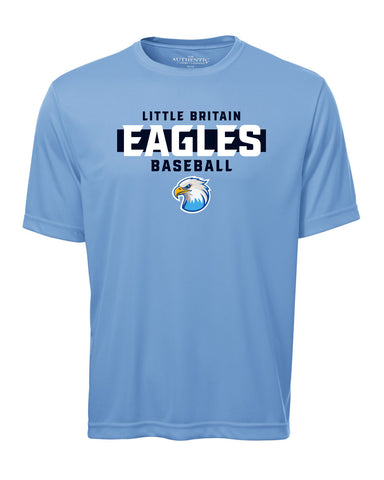 Little Britain Eagles Baseball DriFit Tee